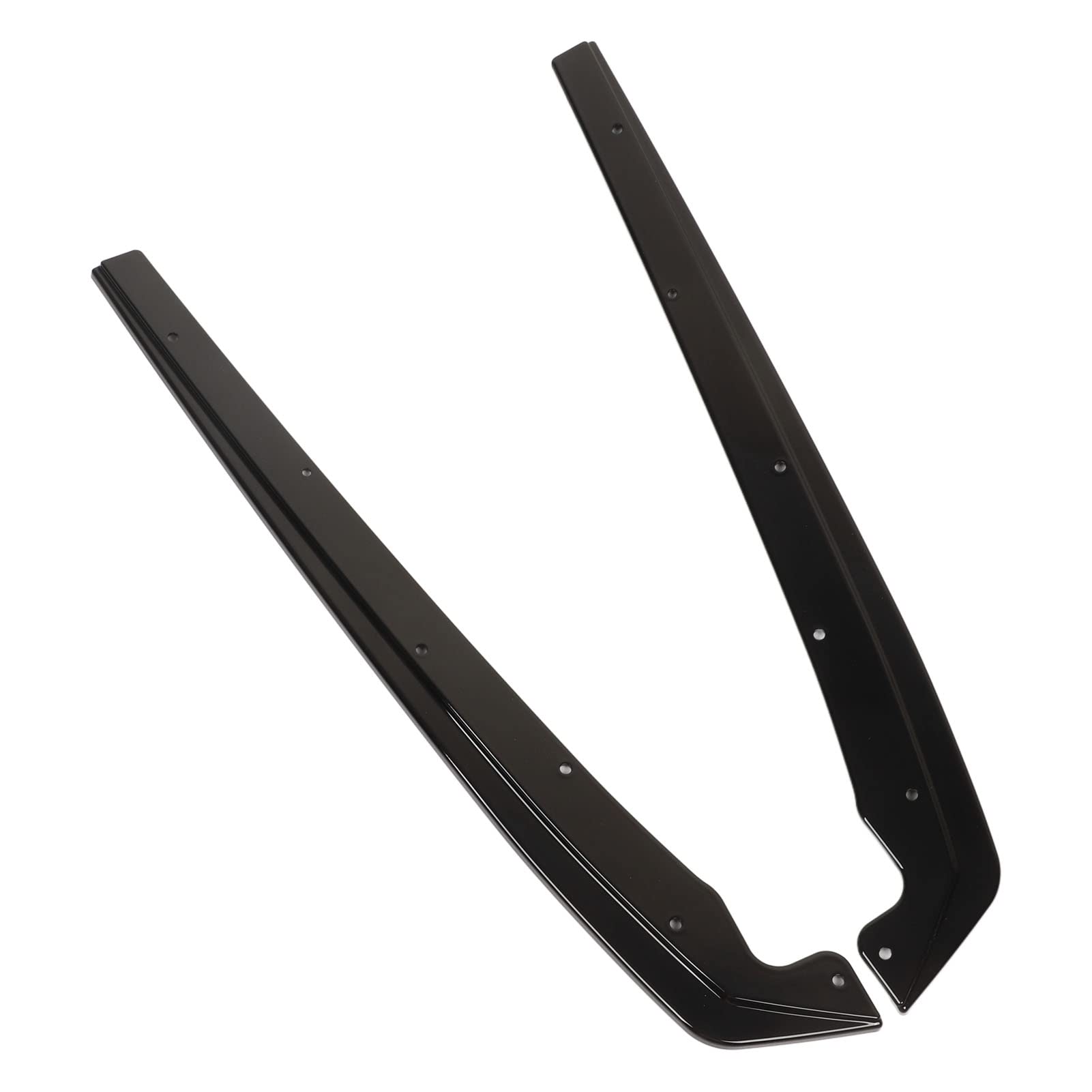 

KIMISS Rear Bumper Side Gloss for 5 Series M Sport Carbon Protector with Canards Splitter, Black, G30/G31 (2017-2022), Fiber-Look чёрный