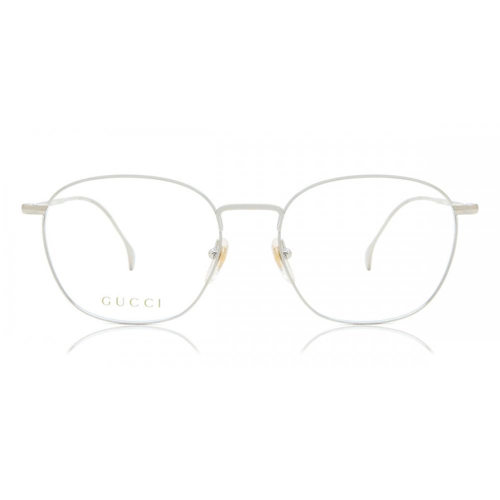 

Gucci Gg1186o 004 Men Eyeglasses Silver/54