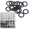 225Pcs O Ring Kit Durable Rubber Sealing Rings Oil Water Resistant Multi Sizes for Industrial Auto Repair