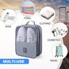 Sacs à chaussures portables de voyage multifonctions, rangement étanche, pochette à chaussures de grande capacité, sac de rangement essentiel