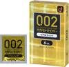 Condom Okamoto Zero Two Real Fit 3 Box Set with Stick Lotion Contraceptive Condom 0.02 (6 Pieces)
