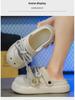 Thick-Soled Couple's Breathable Non-Slip Beach Sandals for Comfortable Holiday Leisure
