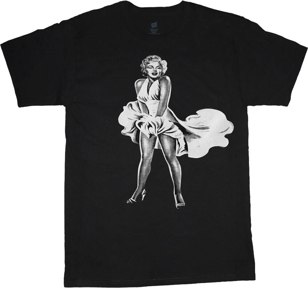 Marilyn Monroe Big and Tall Mens T-shirt Clothing Apparel Gifts Bigmen Tee XS