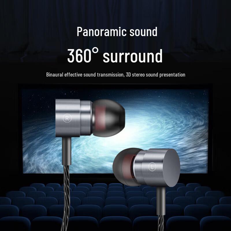 Newmine XLT06 Type-C In-Ear Wired Earphones