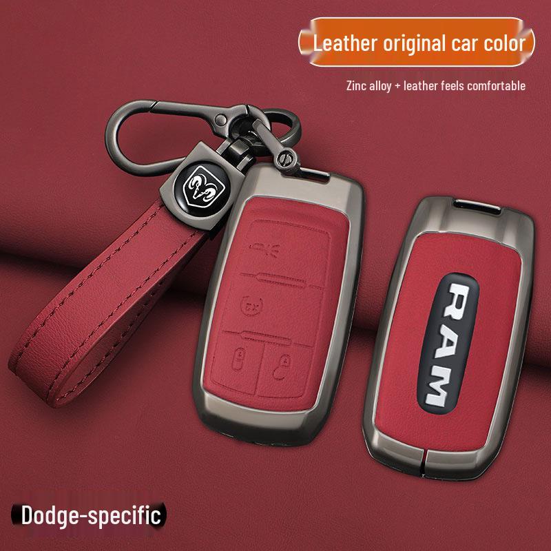 GMC Dodge Ram T-Rex RAM Long Horn Key Cover & Challenger Bag Korando Buckle