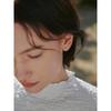 [925 Silver] Deux.Silver.163 / Haute Ball Earring (3Mm)