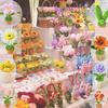 Chenille Stem Pipe Kids DIY Creative Toys Chenille Sticks Cleaners Kindergarten Educational Handmade Material Plush Strips