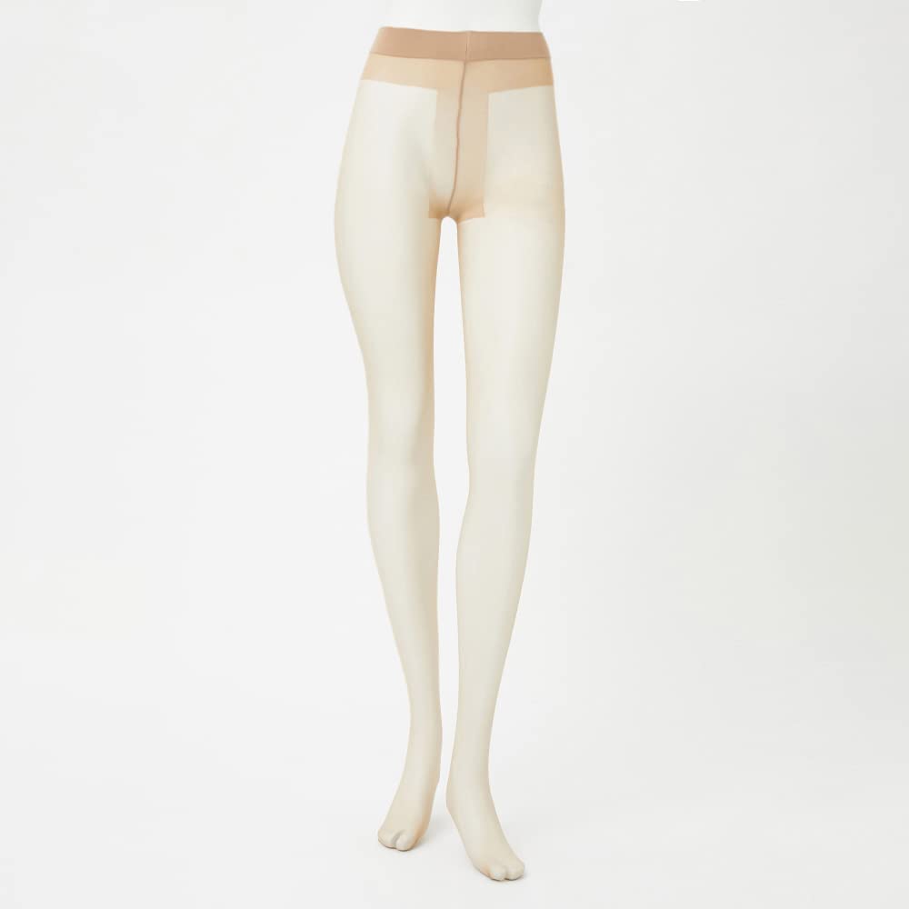 GUNZE Calze Sabrina Nude Taglie Vestibilità Senza Cuciture (Set da 3 paia), SB515, Donna, Beige, L-LL, Bella, Resistente alle corse,