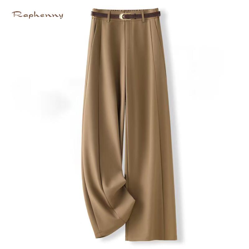 Raphenny Women's High-Waist Straight-Leg Trousers