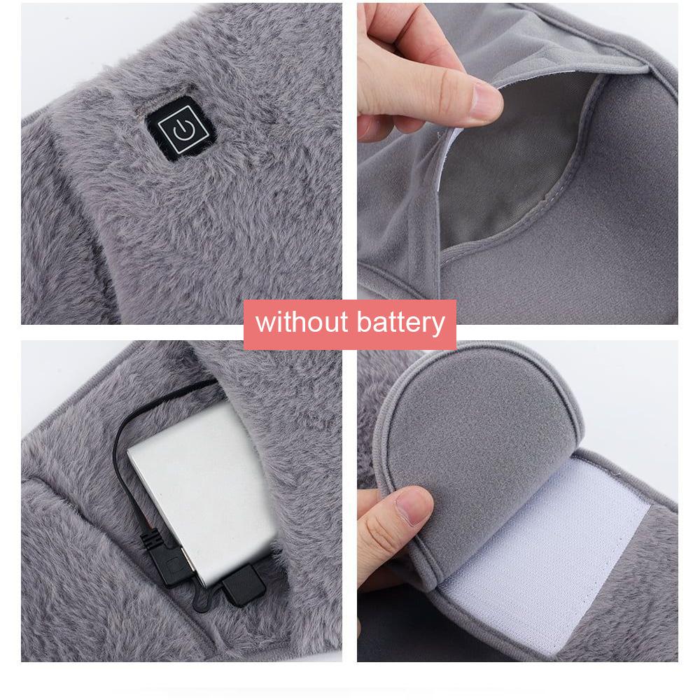 Portable Heating Pad Cordless Heating Pad for Belly Relax Electric Fast Heating Belly Wrap Belt with 3 Heat Levels Abdominal