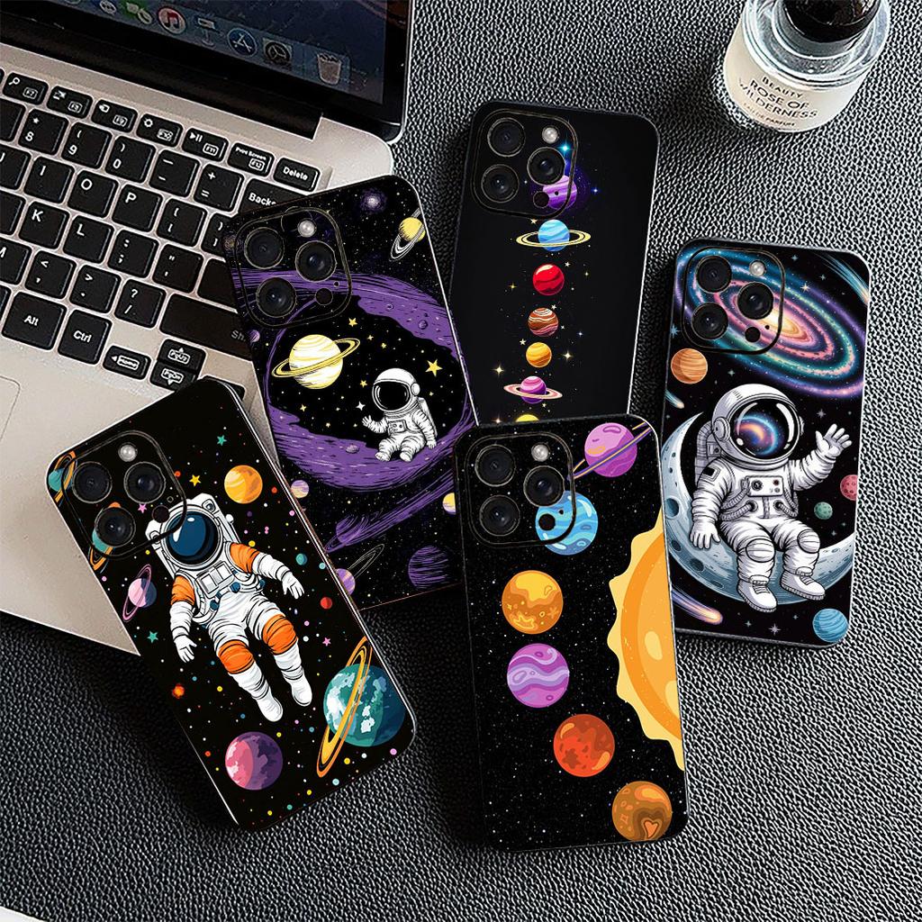 for Huawei P30 P20 Mate 20 Pro Lite Y7 Y6P Y7A 2019 Nova 5T 3I Phone Case Universe Galaxy Starry Night Sky Astronaut Rockets