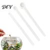 Freeze Dried Bloodworm Feeder 3Pcs/Set Fish Food Scoops, Mini Measuring Spoons, 0.02 0.1 0.25 Tiny Portable Feeding Utensil Little Plastic Scoops for