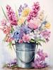 DIY Diamond Painted Flower Cactus Potted Plants Diamond Mosaic Embroidery Cross Embroidery Set Home Decoration Art Gifts 2024 5D