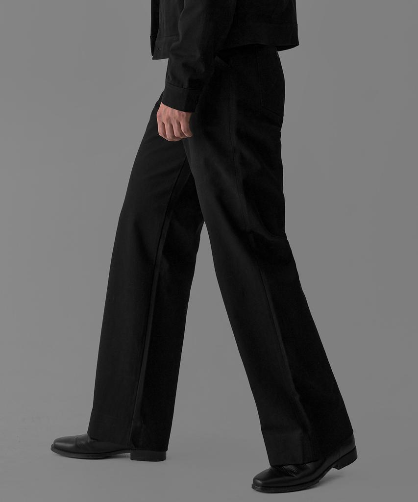 Baulopeulodeogteu Cationic Cotton Pants [Black]