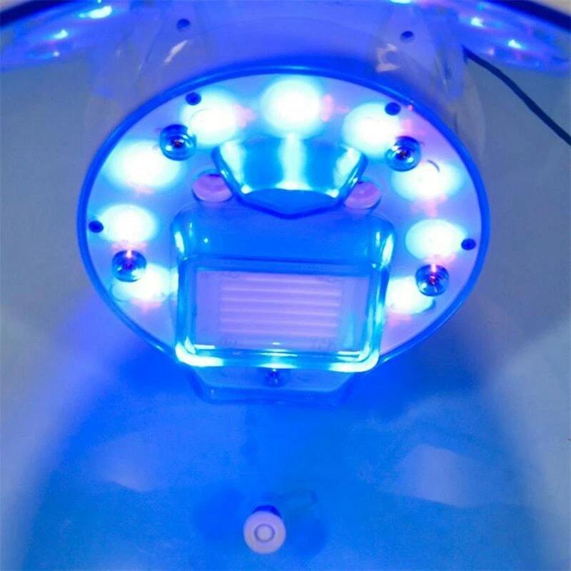 Hydrogen Oxygen Facial Mask Machine  – LED Photon Therapy Steamer Nano Spray, Red & Blue Light for Acne, Anti-Aging, Skin Rejuvenation