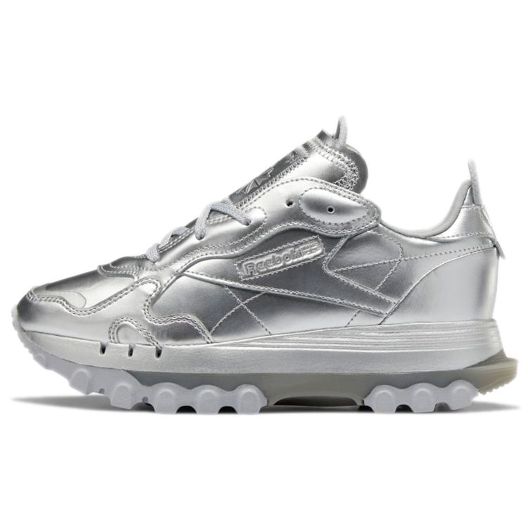 Reebok Cardi B X Classic Leather Серебристый Металлик Оловянный GW2632 EU 37