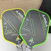 2 Pack Carbon Fiber Pickleball Paddles, 16mm Thick Composite Core Durable All-Around Match Training Equipment
