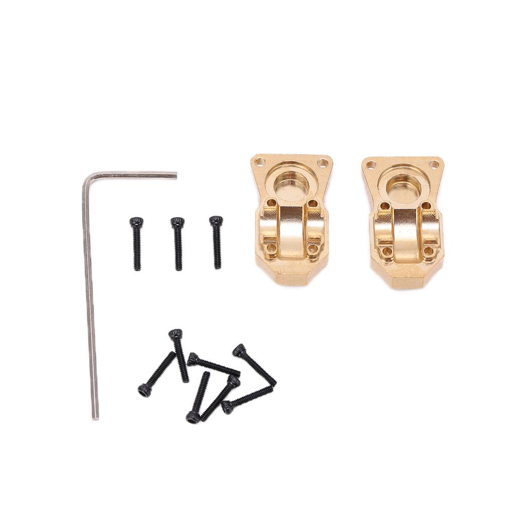 RC Brass Front Rear Diff Cover 1/24 RC Car Diff Cover for SCX24 AXI 00002 for SCX24 AXI 00001 for