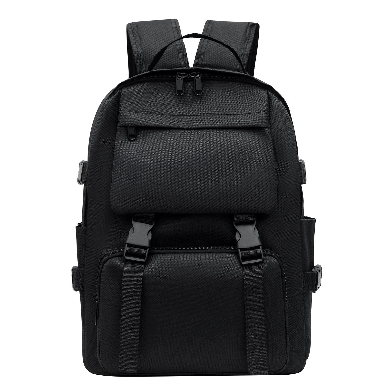 

Функциональный рюкзак Hip Harajuku Dark Series для женщин и студентов 18 inches чёрный