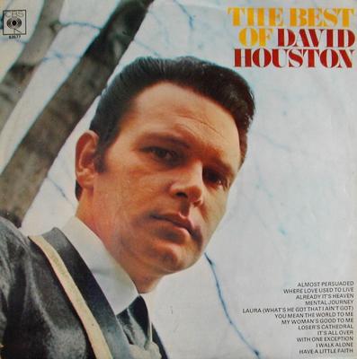 LP Schallplatte DAVID HOUSTON - The Best Of 63577 CBS 1968 UK Country Gebraucht