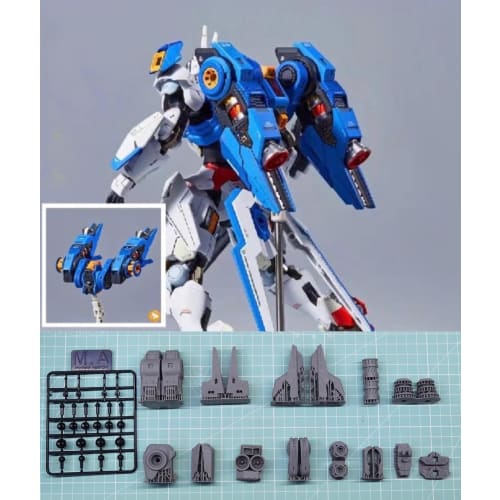 

FULL MECHANICS 1/100 Gundam Aerial Modification Flight Unit Equipped MS Detail Up Parts 3D Printer PLA