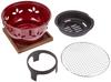 Ikenaga Iron Works Seven Wheels 26cm Grillet Yakiniku Laget i Japan Kappo Sumibitei Kullgrillet Kullgrillet