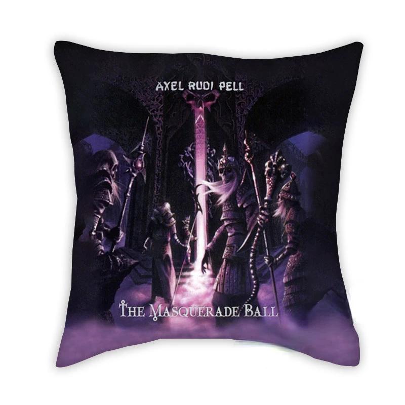 Axel Rudi Pell  Printed  Polyester Decorative Pillowcases Throw Pillow Cover Square Zipper Pillow Cases Gift  Pillowcases