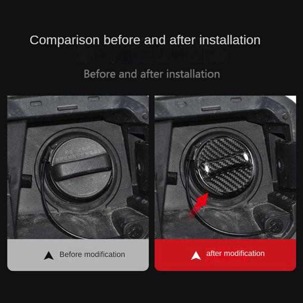 Nissan Carbon Fiber Fuel Tank Cap Cover
