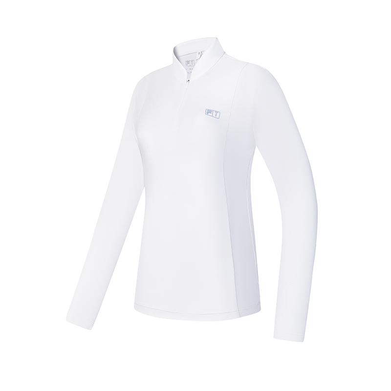 New FILA Polo Shirt Women's Jade White A11W435205FWT