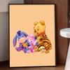 Disney Diamond Art Painting Kit Winnie the Pooh Friends Diamond Mosaic Pictures, Wall Art Crafts, Home Decor