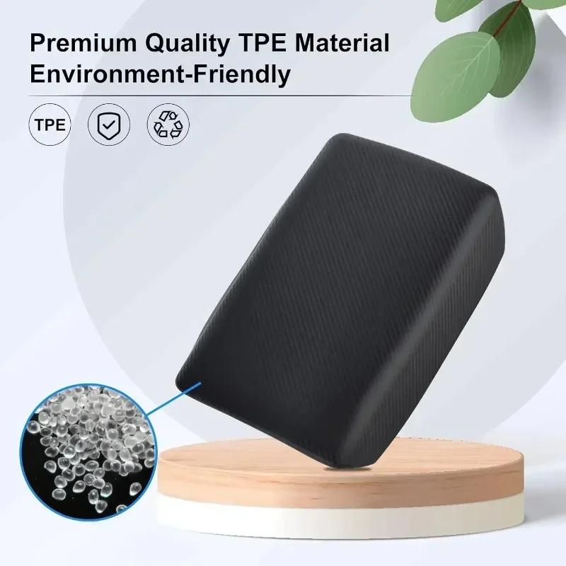 For Tesla Model 3 Y 2019-2025 Model 3 Highland 2025 Car Center Console Armrest Cover TPE Armrest Cushion FAuto Accessories