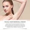 Limited time!!Hoygi Coconut Facial Hair Removal Cream Gentle For Facial Hair Removal, Suitable For Men And Women, Gentle And Non-Irritating For Lip An