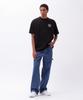 Avirex TRAIN GRAFFITI T-SHIRT, Men's, Size L, 010, Black, 783-4134037