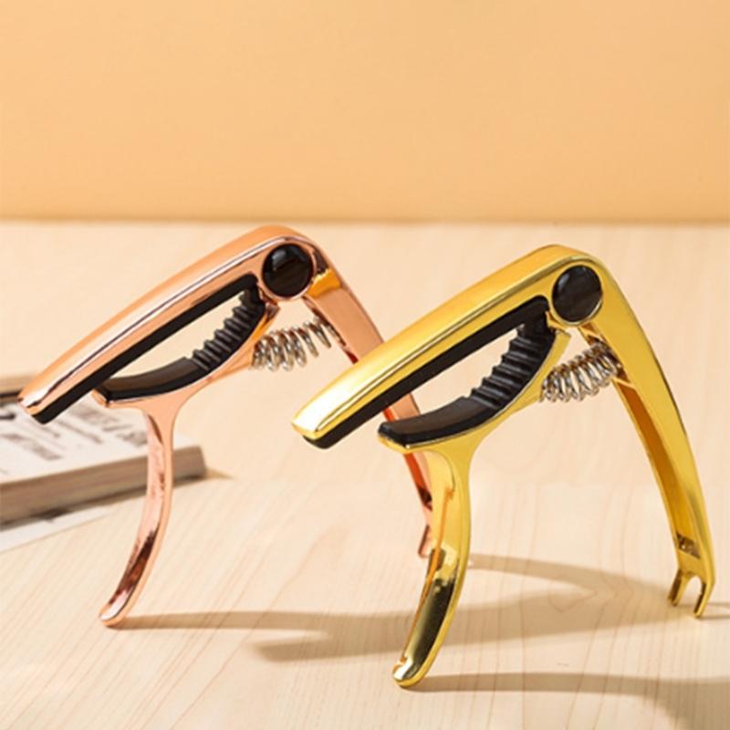 Moving Capo Sliding Capo Adjustable Capo for Tuning Tone of String Instruments for Electric Acoustic Guitars