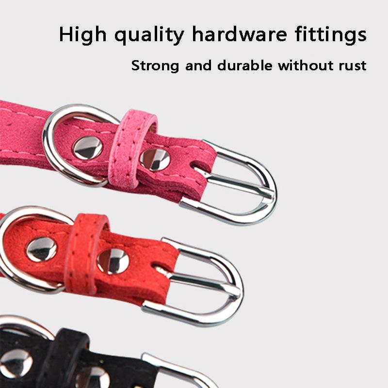 Reflective Rhinestone Small Dog Collar Sturdy Shiny Adjustable Cat Collar Set Soft Breathe Pet Harness Set