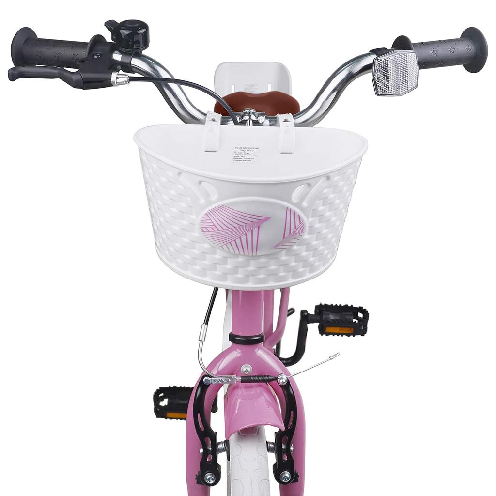 Kids Bike 18 Inch for Ages 5 7 Light Pink