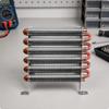 Compact Finned Air-Cooled Condenser Space-Saving Copper Tube Aluminum Fin