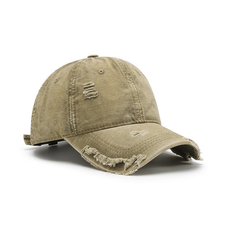 High-Quality American Washed Women'S Soft-Top Baseball Cap Light Board Face Small Cap Men'S Sunscreen Cap