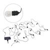 S14 Solar String Lights IP65 15M 4 Lighting Modes Outdoor Patio Light with 15 LED Bulbs