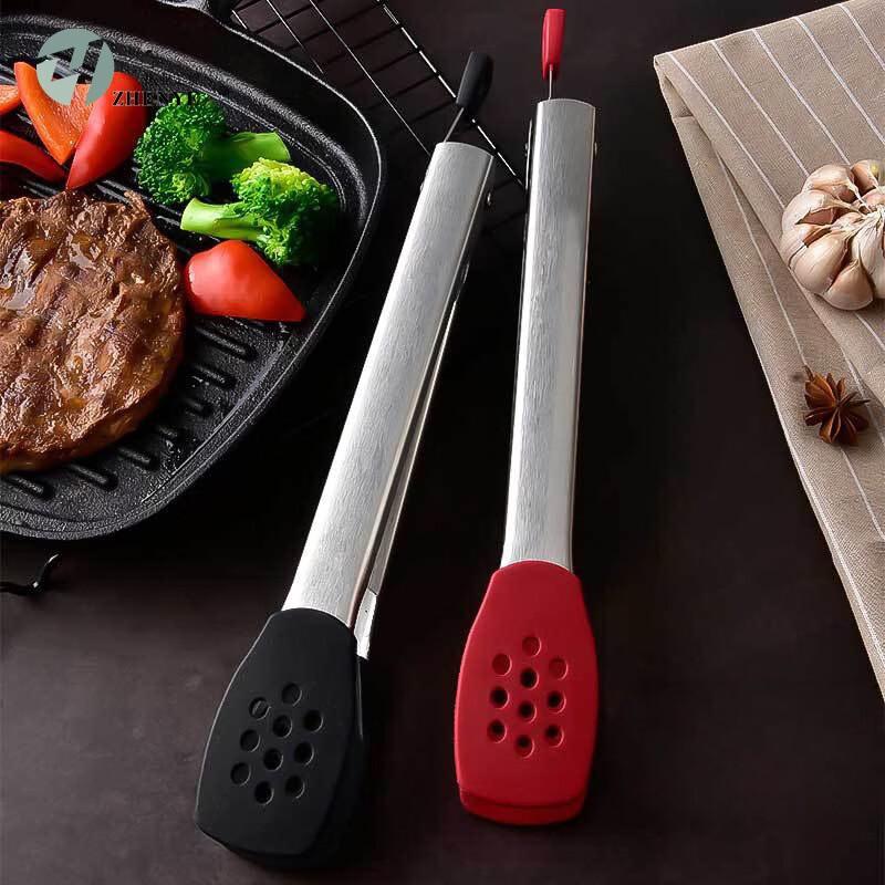 Zhizhou 304 Stainless Steel Food Tongs