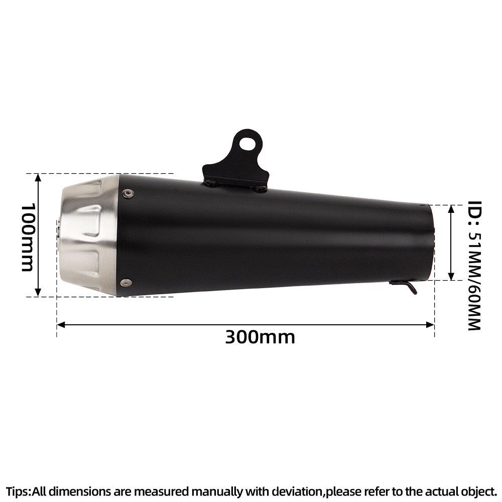 Italian ARROW Universal Exhaust Pipe for Modified Systems