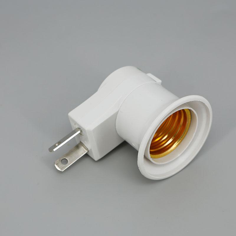 5 Stück LED-Lampenhalter E27 Sockel Konverter EU/US Stecker Buchse für Glühbirne Lichtadapter Mit EIN/AUS Schalter AC Strom