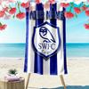 Custom Name Sheffield Wednesday Print Beach Towel, Large Soft Quick Dry Towel for Beach Camping Swimming