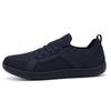 Spring and summer women's woven breathable walking shoes wide head flat foot shoes soft sole comfortable parents shoes men's large size casual shoes