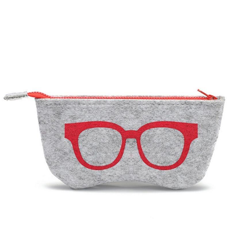 Exquisite Wool Felt Cloth Women Cosmetic Bag