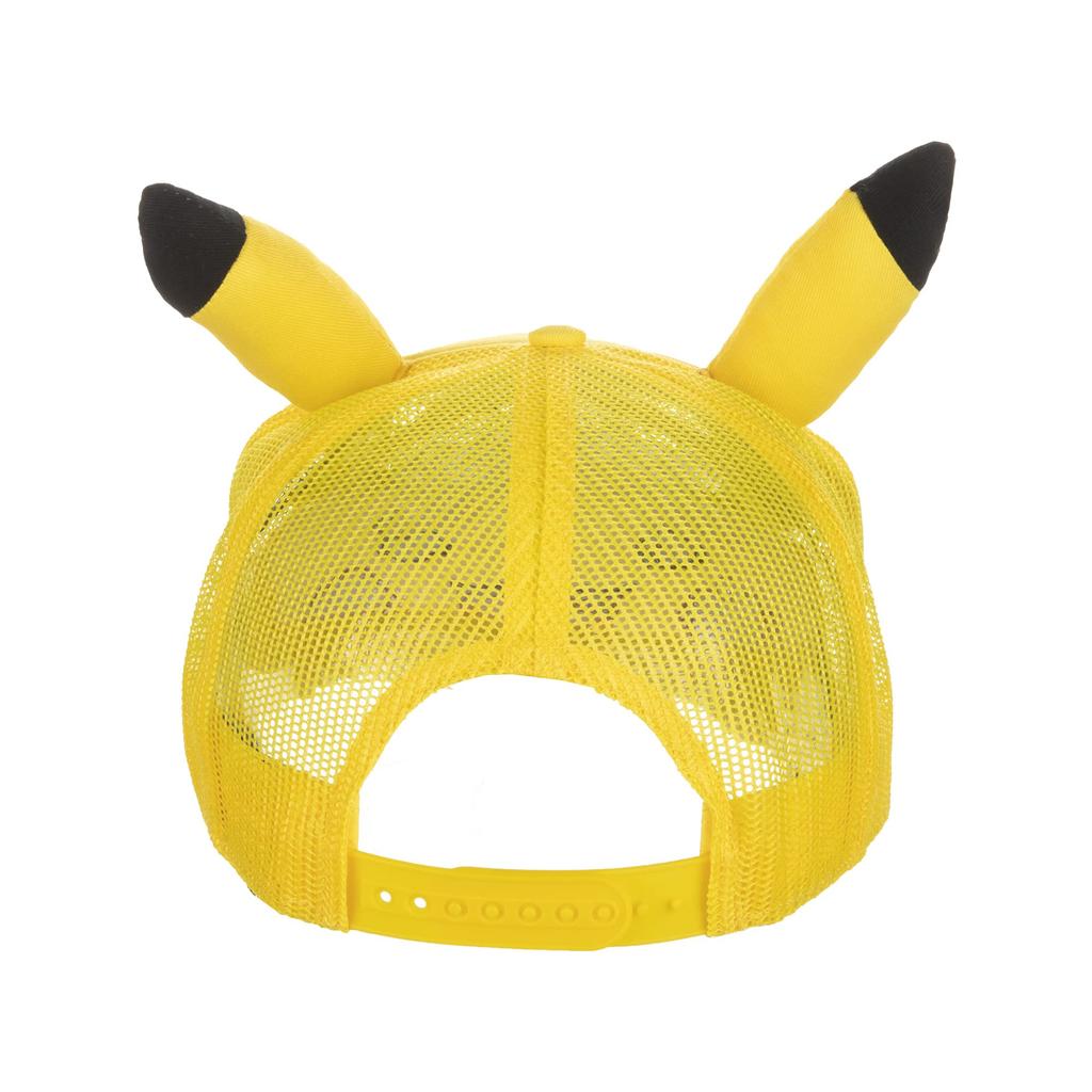 Licensed Pokémon Pikachu Big Face Cosplay Embroidered Snapback Cap