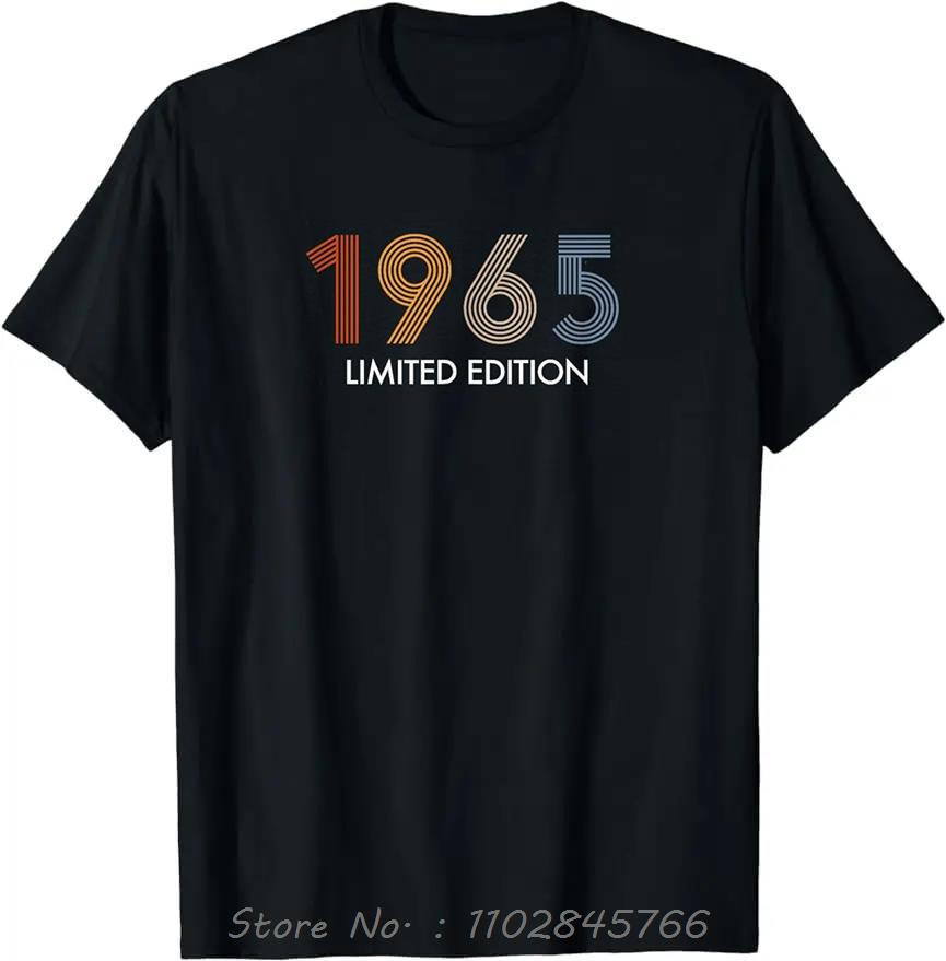 

Vintage Classic Oversized Tshirt Car 1965 Fashion Mens Clothing Fitness T Shirt Summer Streetwear Tops Camiseta Cotton Tshirt 3XL