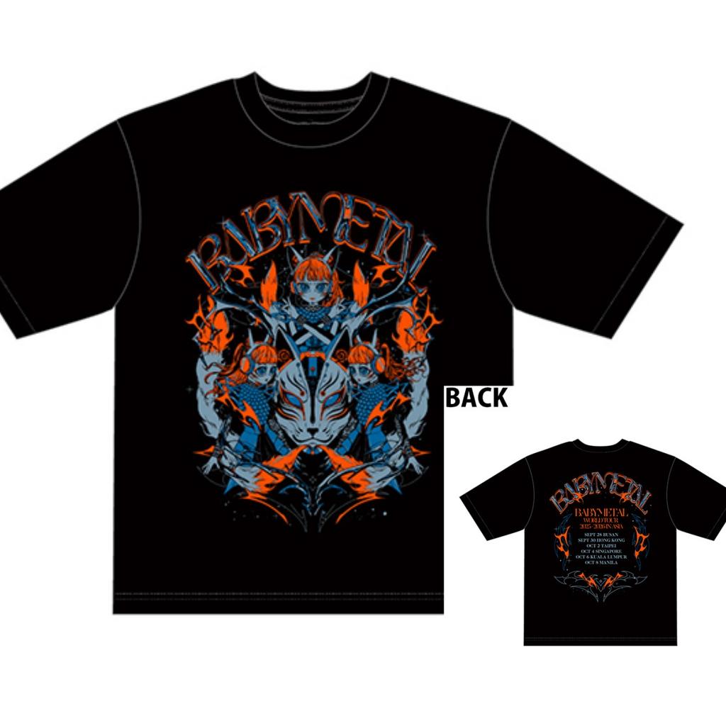 REVELATION WEMBLEY BABYMETAL Band TShirt Cotton Graphic Tee Unisex Unisex Summer Streetwear
