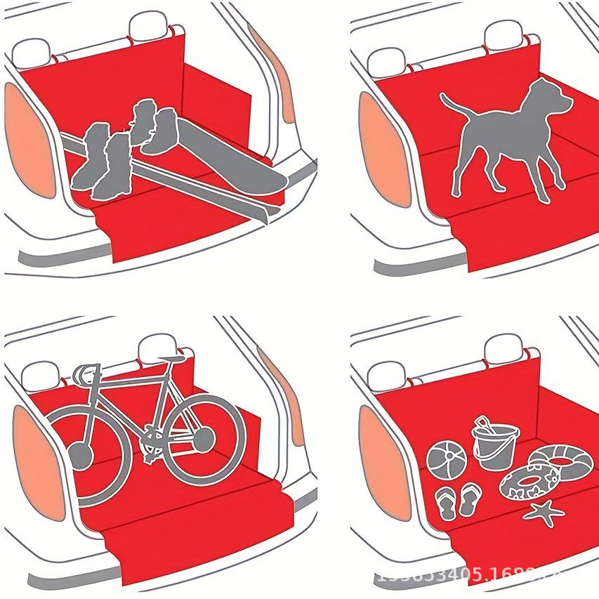 Pet Car Trunk Mat: Dog-Friendly, Durable, Non-Slip Mat for Vehicles