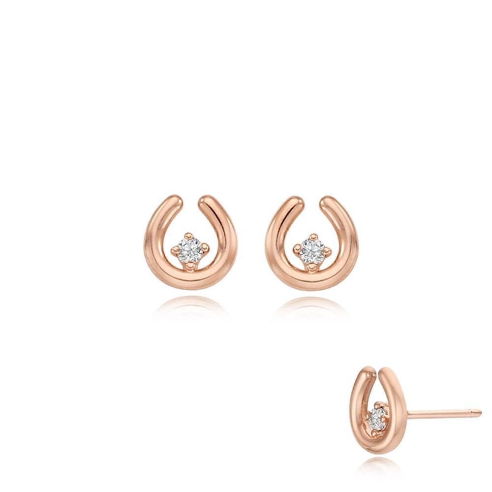 [Stonehenge] Silver Earrings Sc1445
